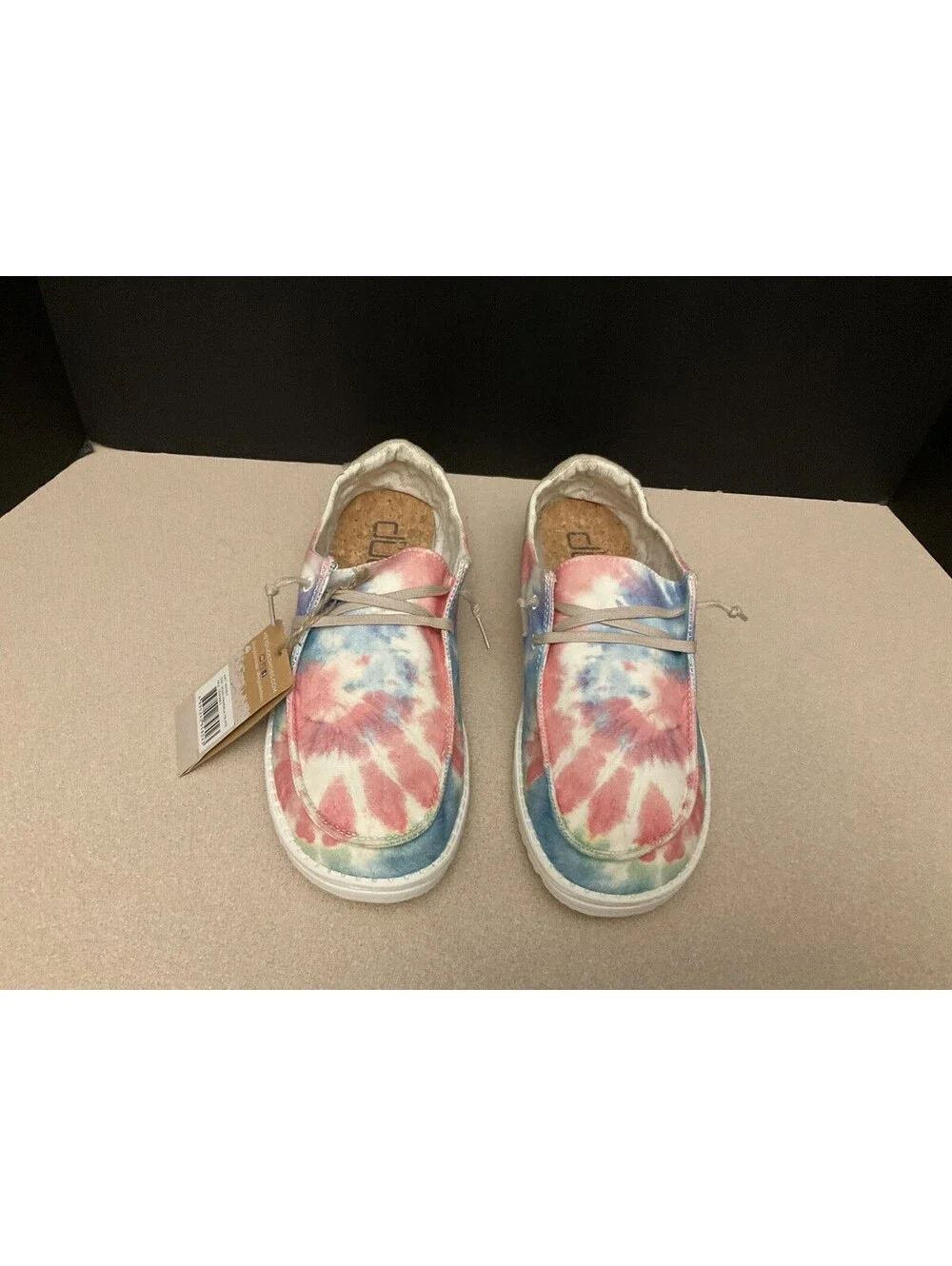 New! Womens Hey Dude Wendy Mandala Tie Dye Slip On Shoes. Size 11. Awesome!